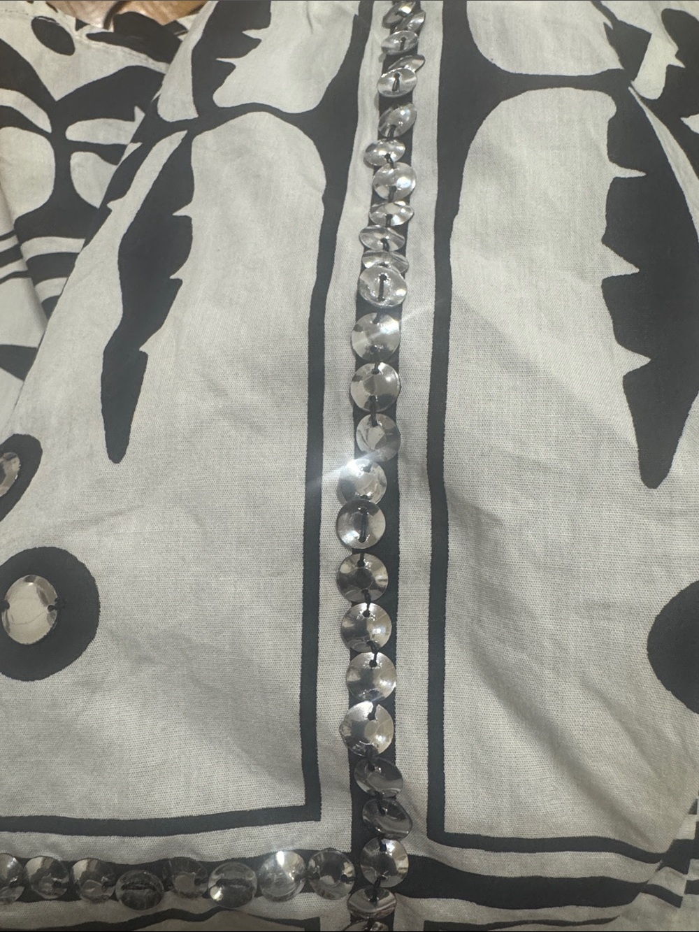Celandine Cotton Printed Shift Dress - Picture 5 of 6